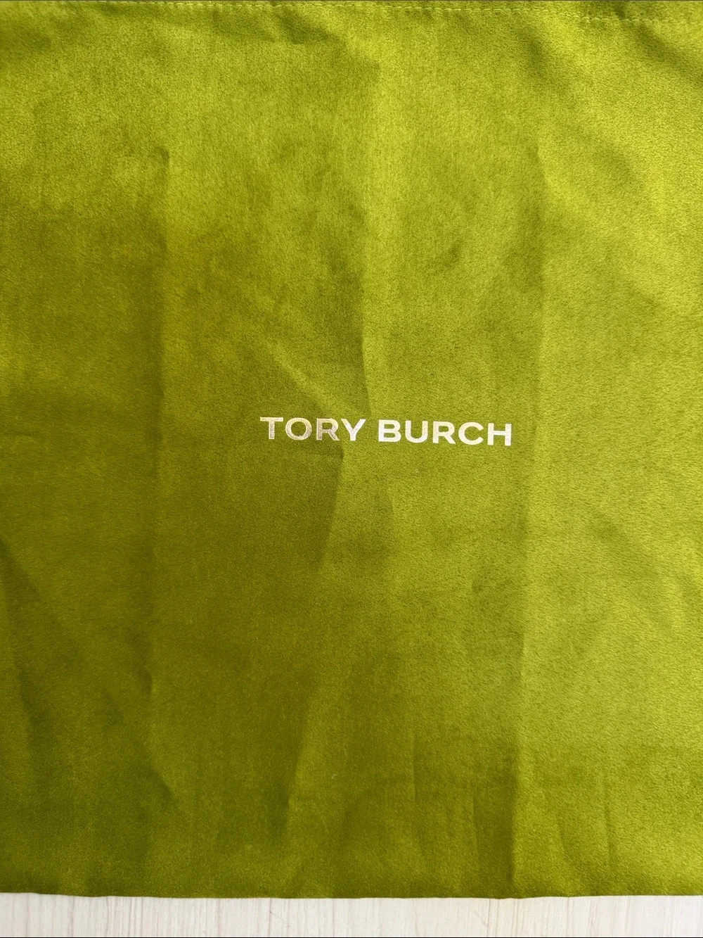New Tory Burch Silky Drawstring Dust Bag